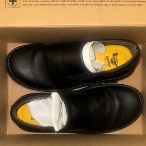 Dr. Martens Classic Black Leather Loafers